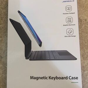 New! Jibrealg Keyboard Case for iPad Air 11 inch (M3 2025 / M2 2024), Slim.